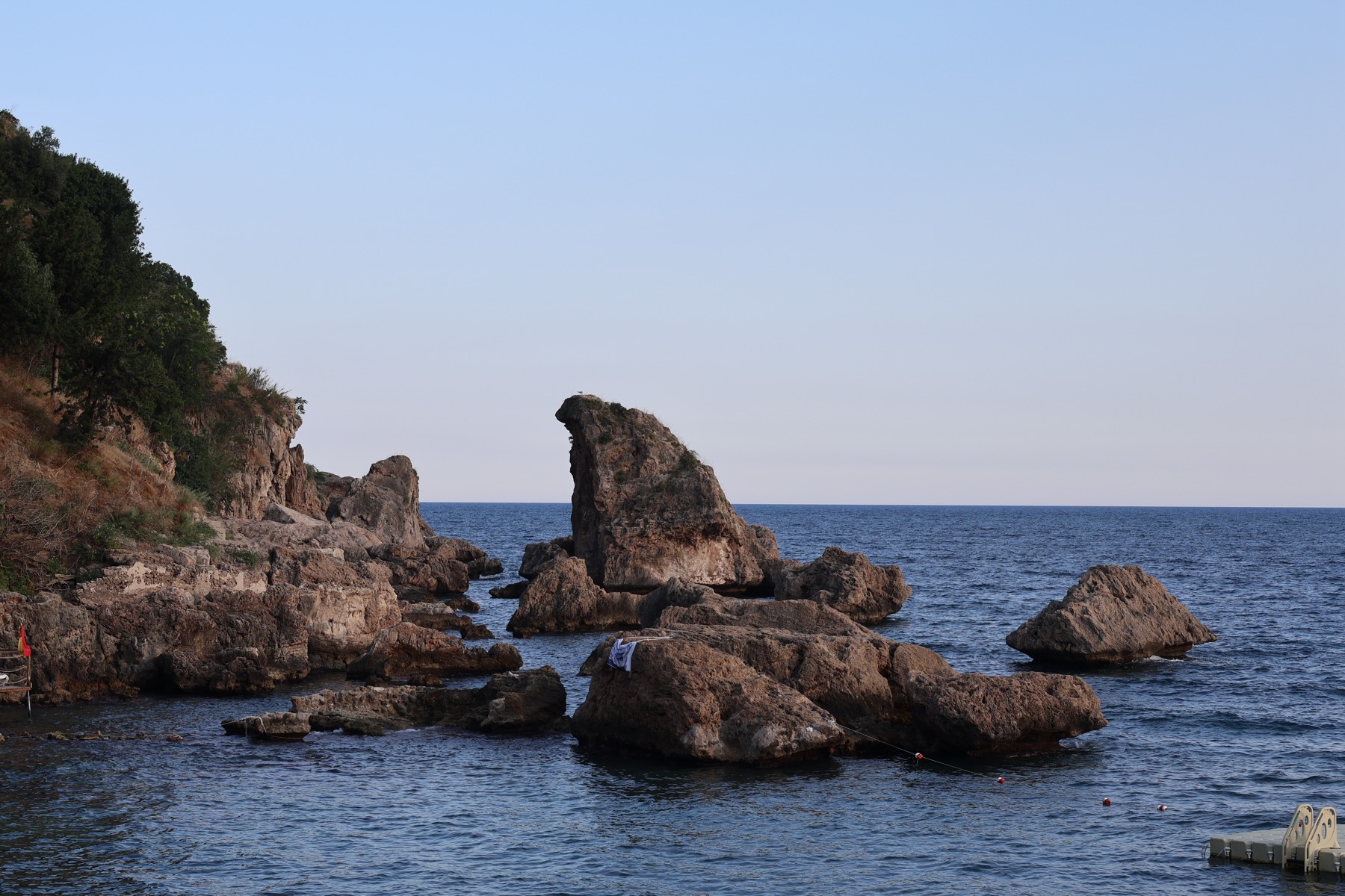Rocky Mediterranean coast near Antalya