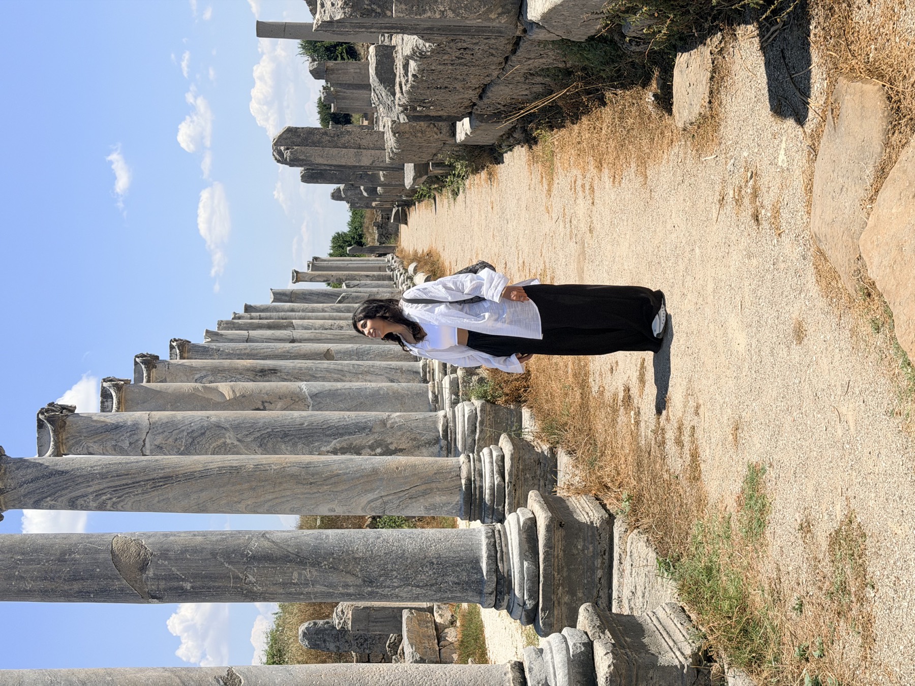 Ancient columns at Perge, frame 3