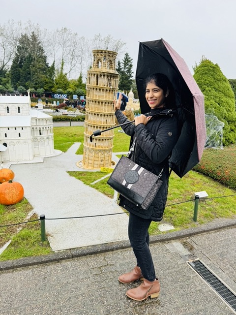 Leaning tower of Pisa - replica