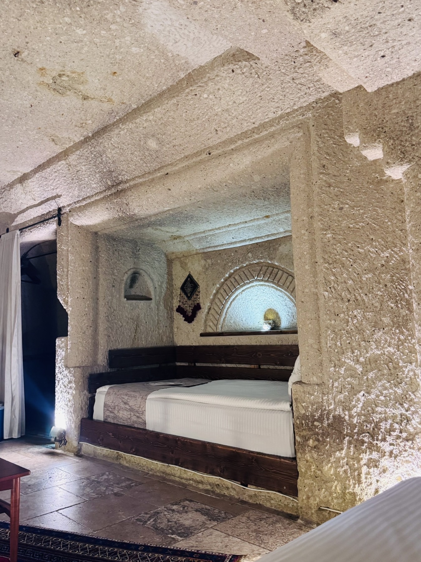 Interior of a cave hotel in Göreme