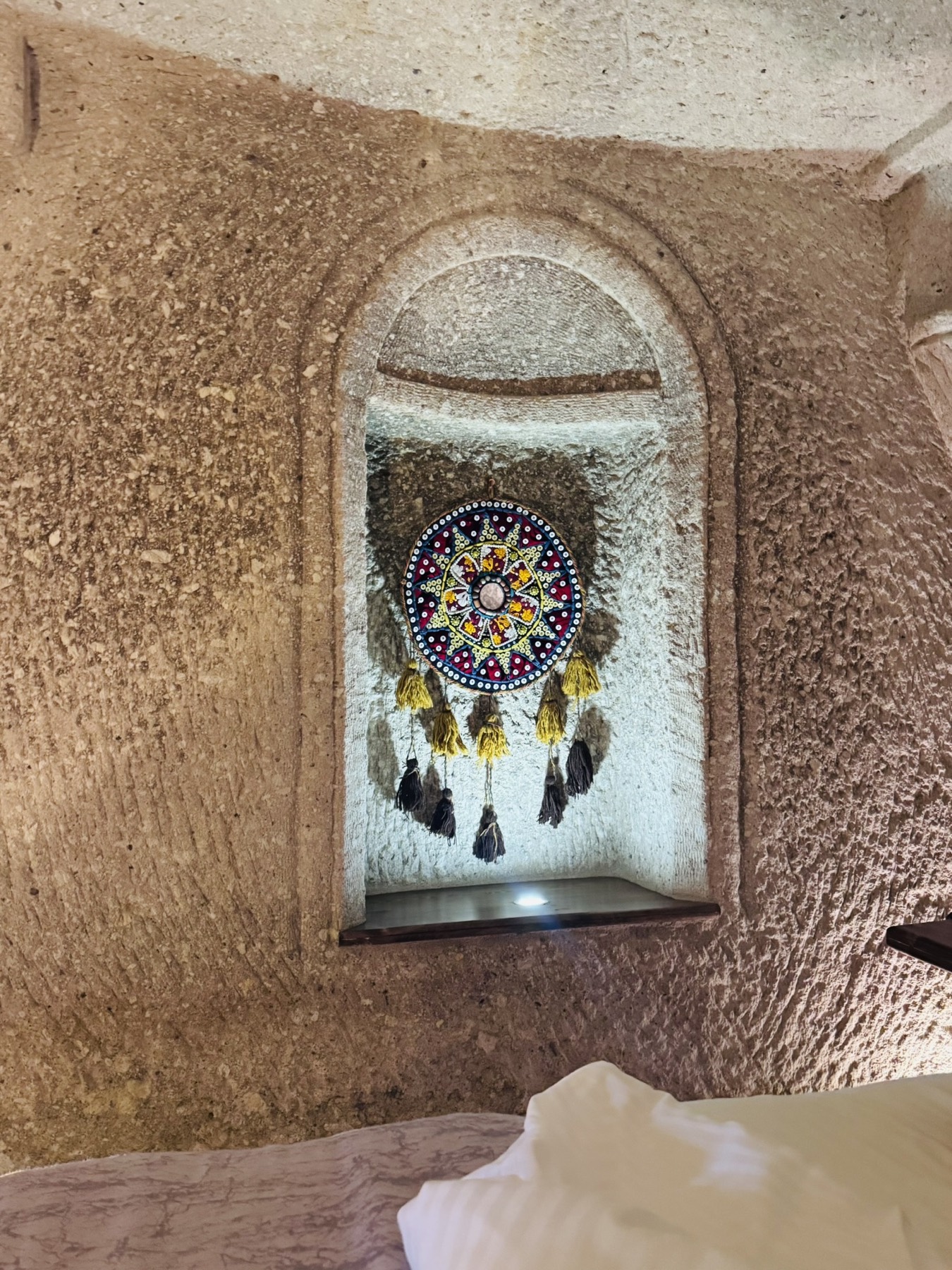Interior of a cave hotel in Göreme, frame 2