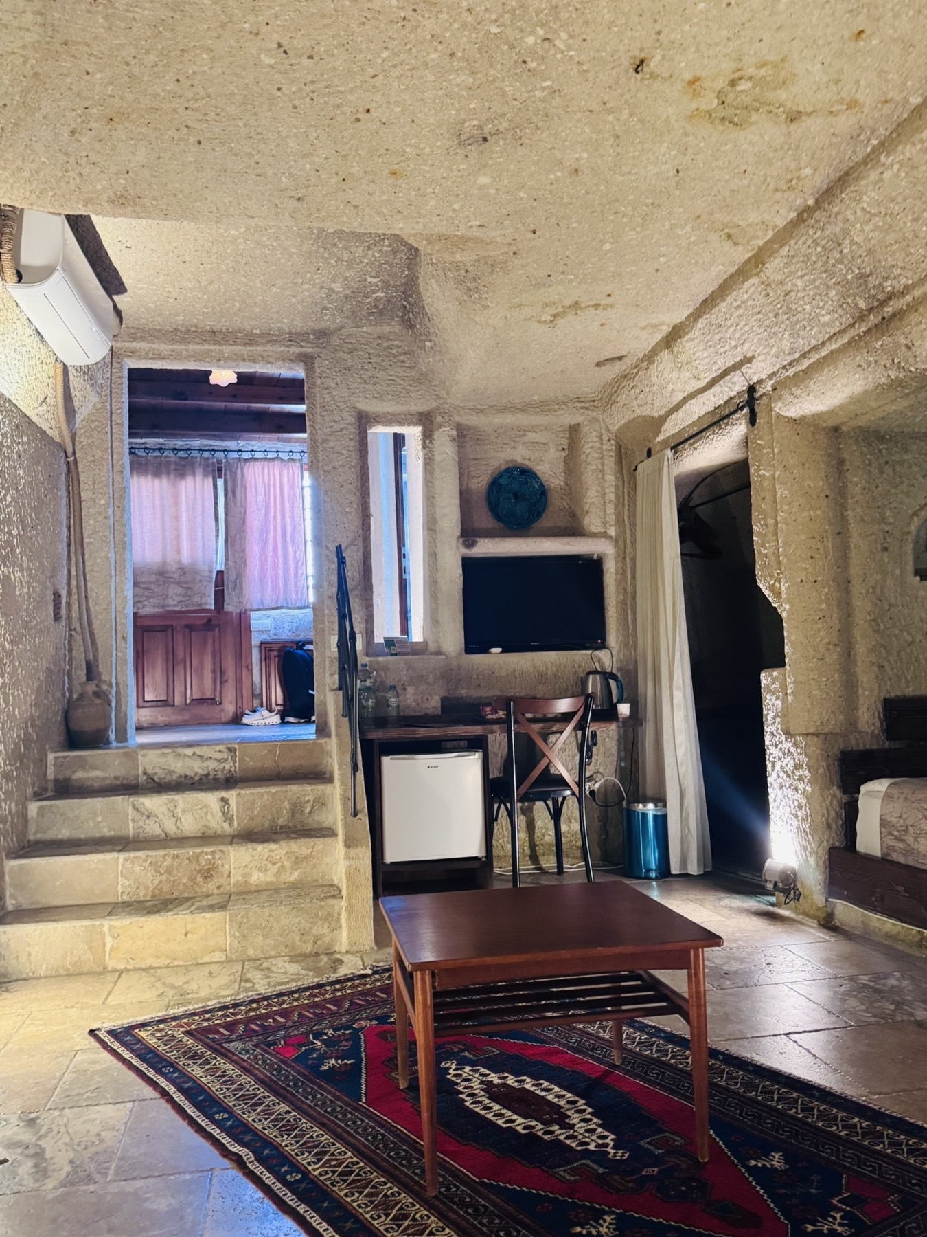 Interior of a cave hotel in Göreme, frame 3