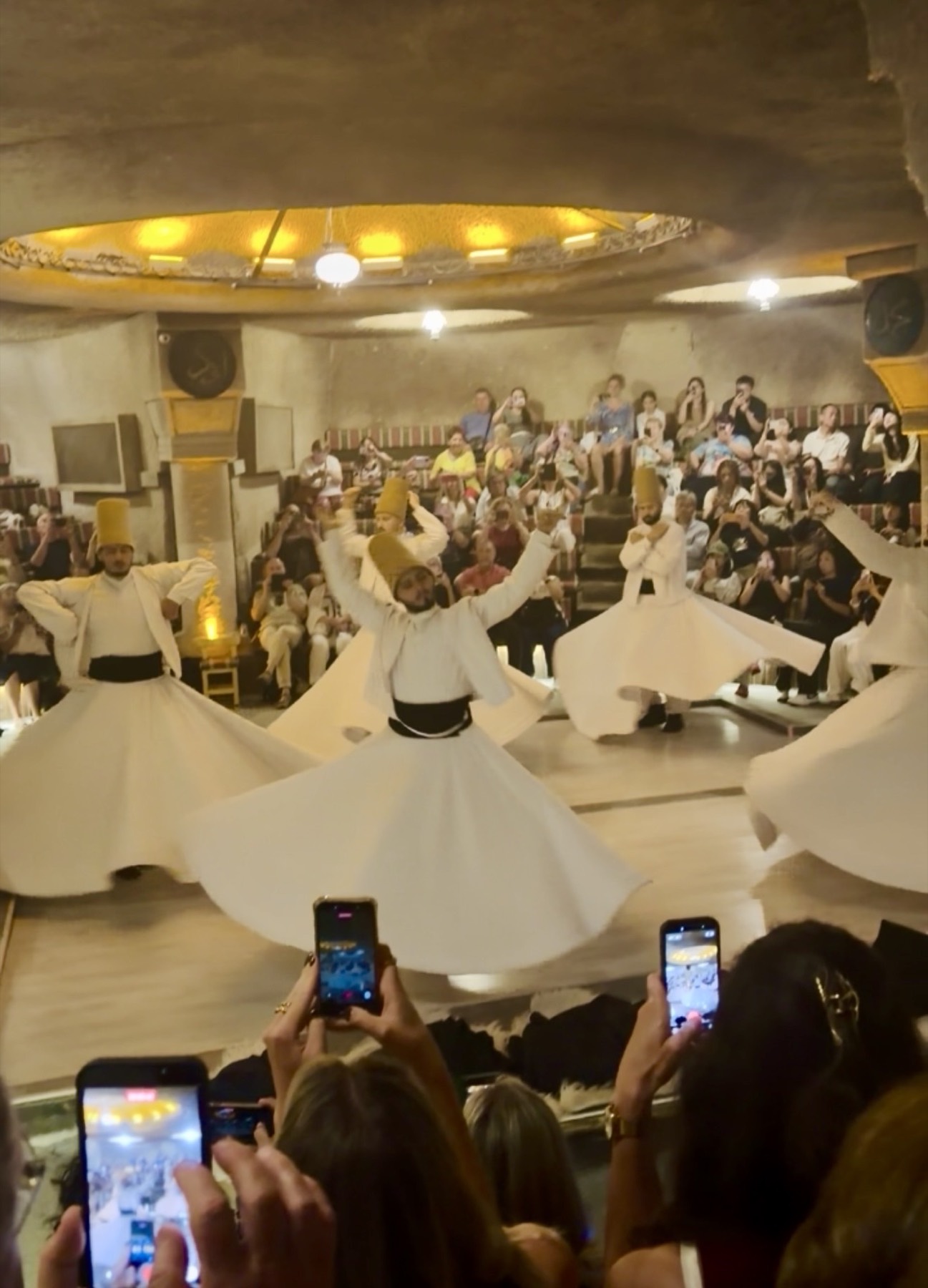 Whirling dervish dance