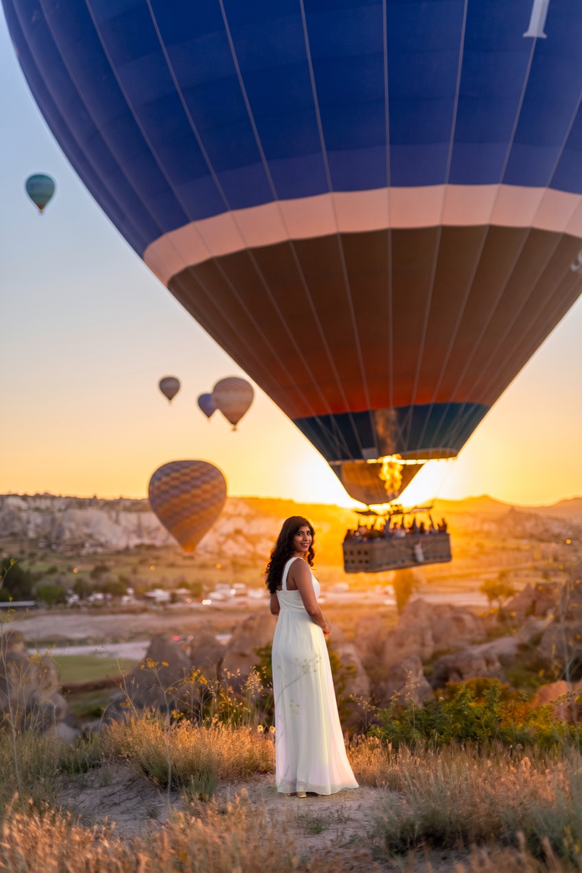 Sunrise hot air balloons over Cappadocia, frame 4