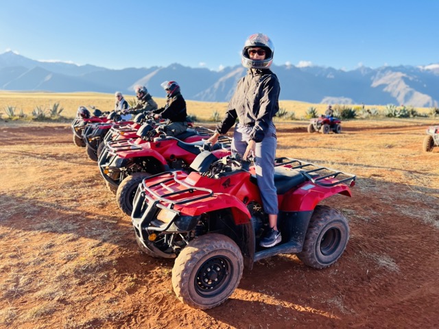 ATVing through Sacred Valley