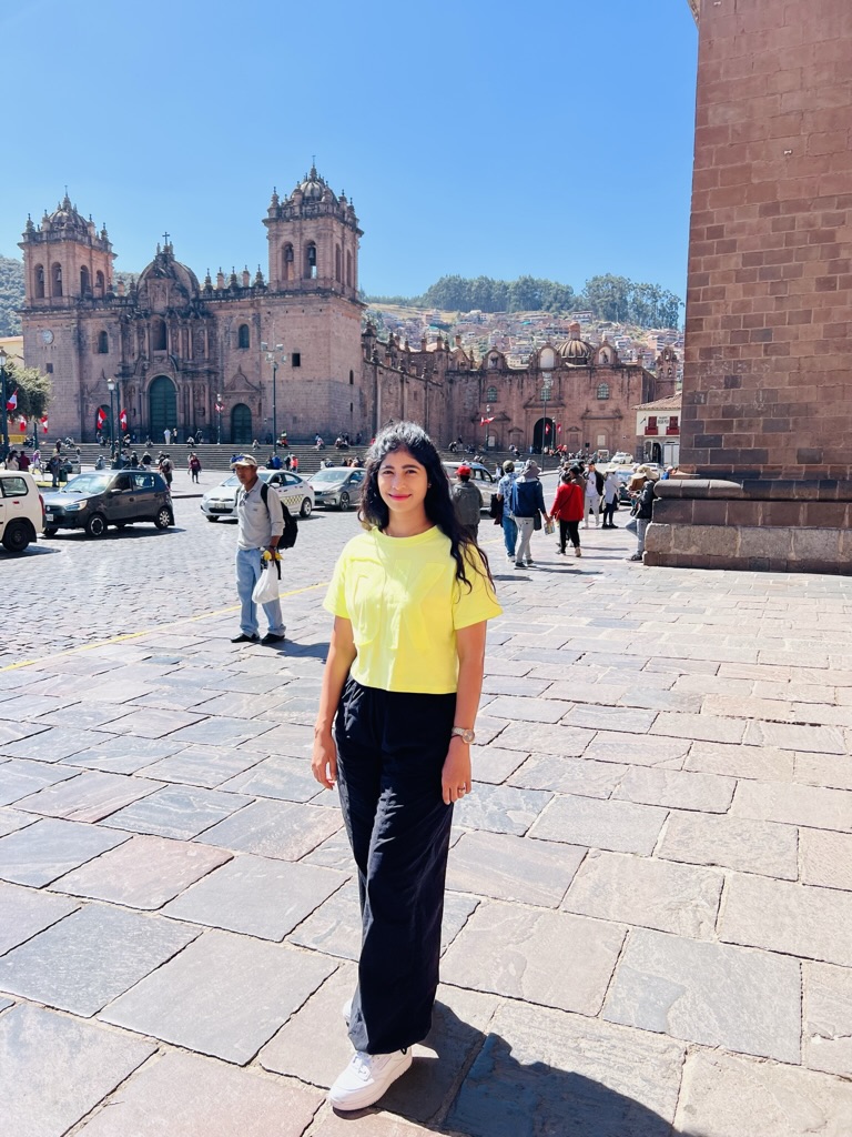 Cusco city square view 2