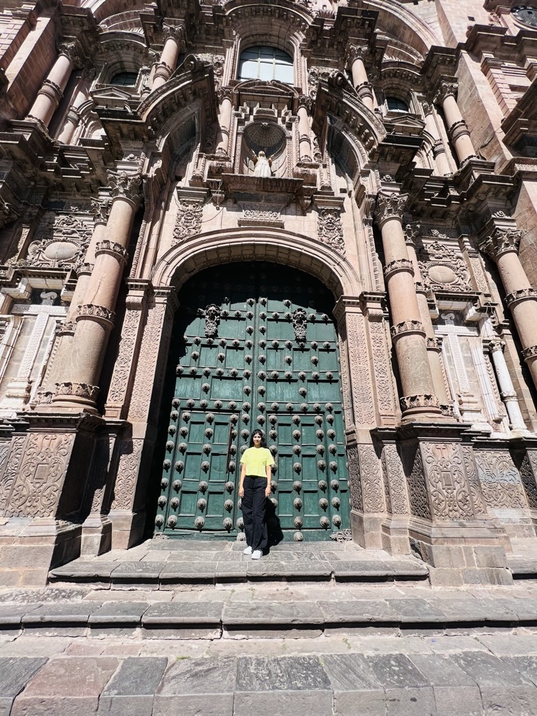 Cusco city square view 3