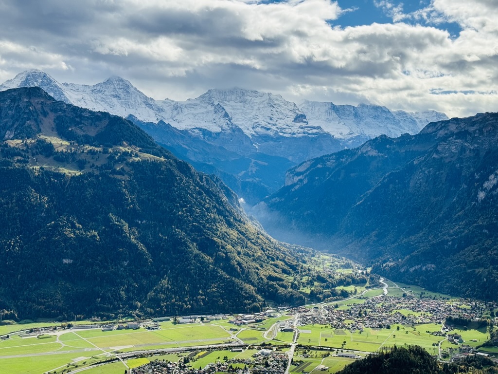 Interlaken Seen from Harder Kulm