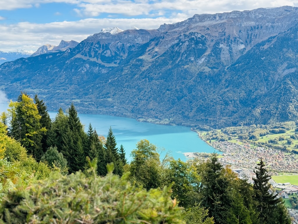 Interlaken Seen from Harder Kulm view 3