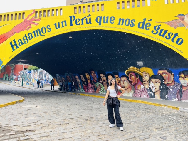 Street art in Barranco view 1