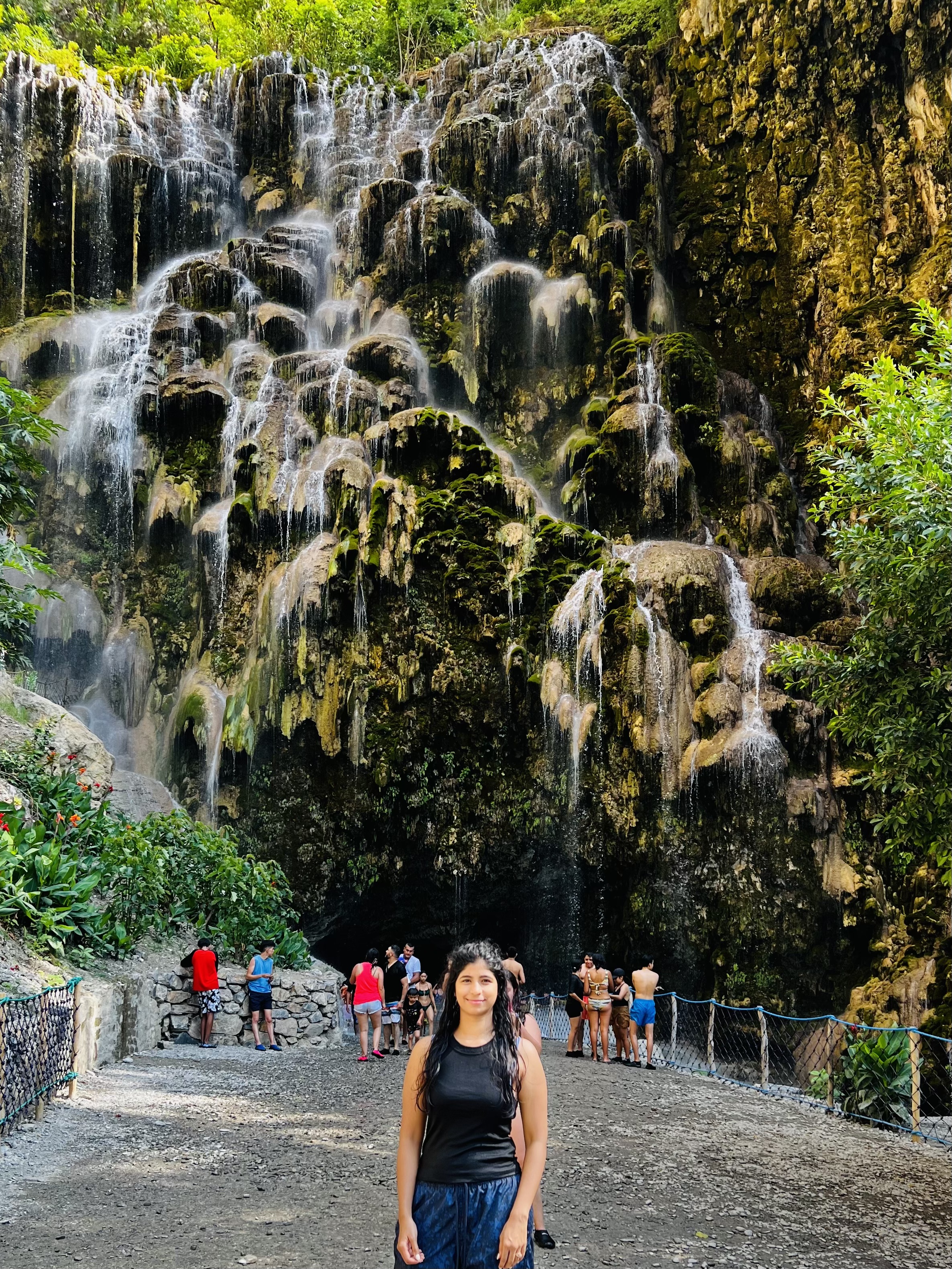Grutas Tolantongo Waterfall