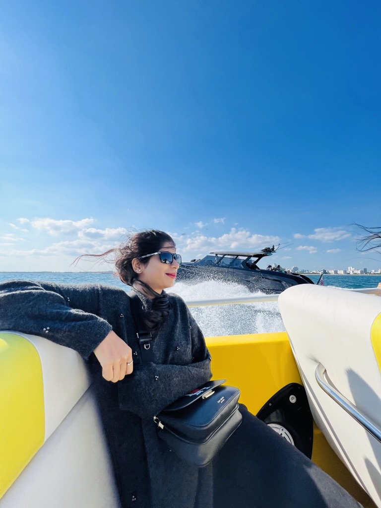 Speed boat ride in the Atlantic view 2
