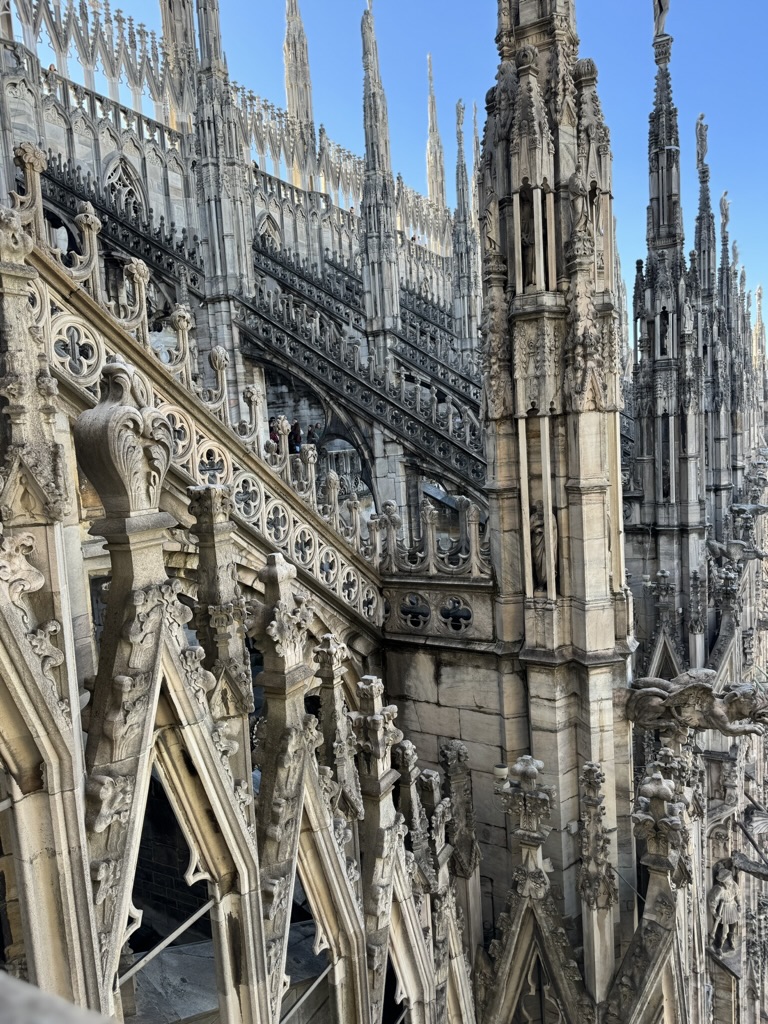 Over the Milan Cathedral view 2