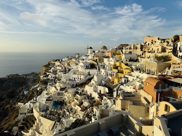 Santorini Windmills