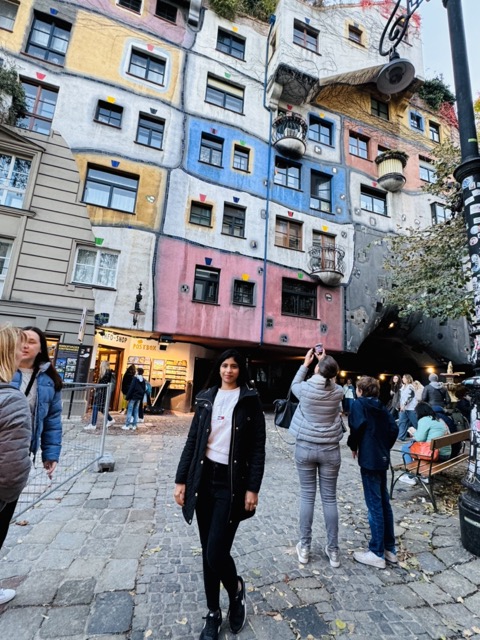 Hundertwasser House view 1