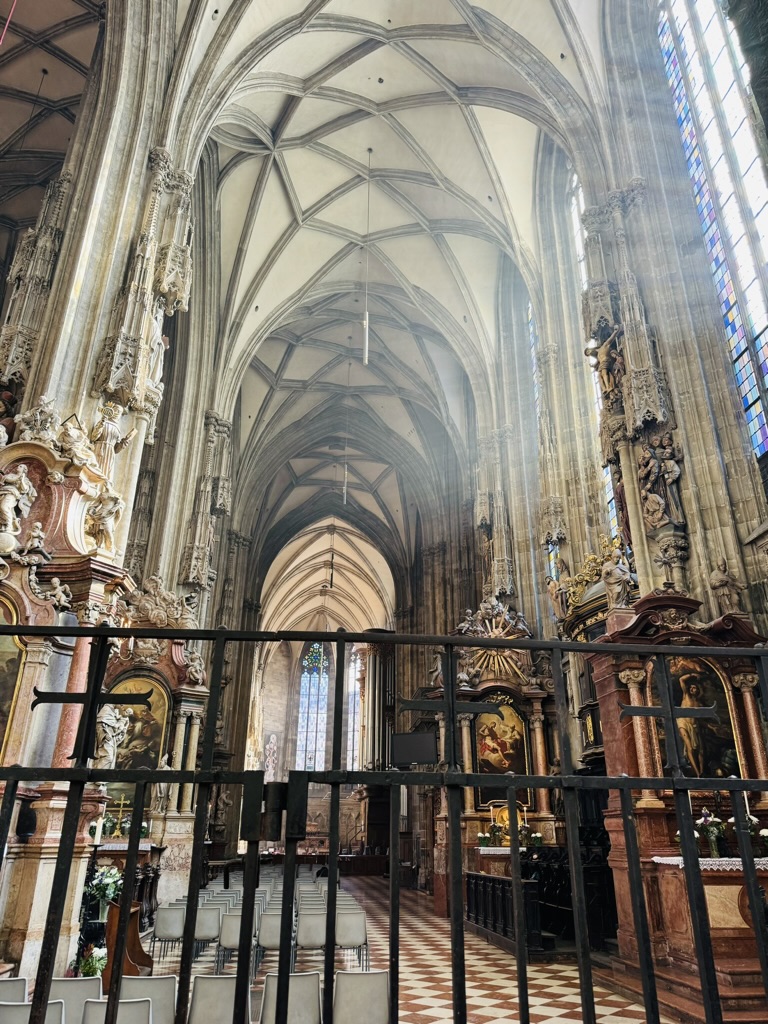 Inside St. Stephen's Cathedral view 2
